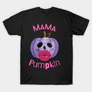MAMA PUMPKIN - Funny Halloween Pumpkin Head | Halloween Costume T-Shirt